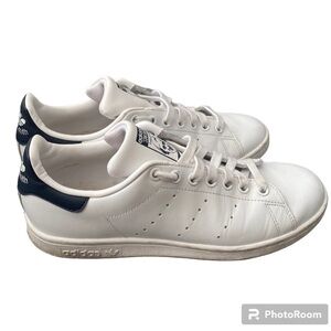 Adidas Stan Smith Navy Blue & White Sneakers Size 7.5 Women’s